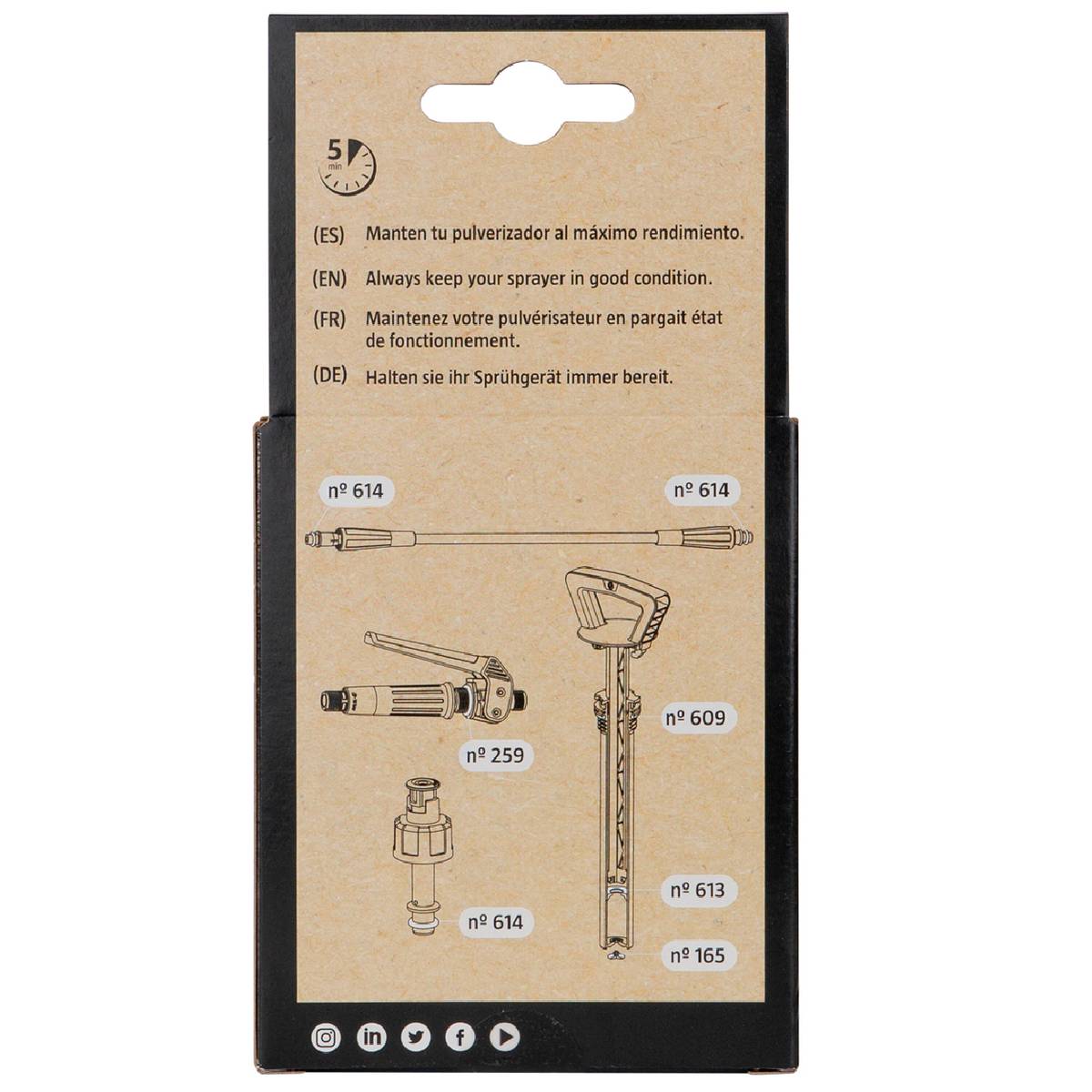 IK Sprayers maintenance kit MULTI_PRO 6-9-12 - Garasjekos.no