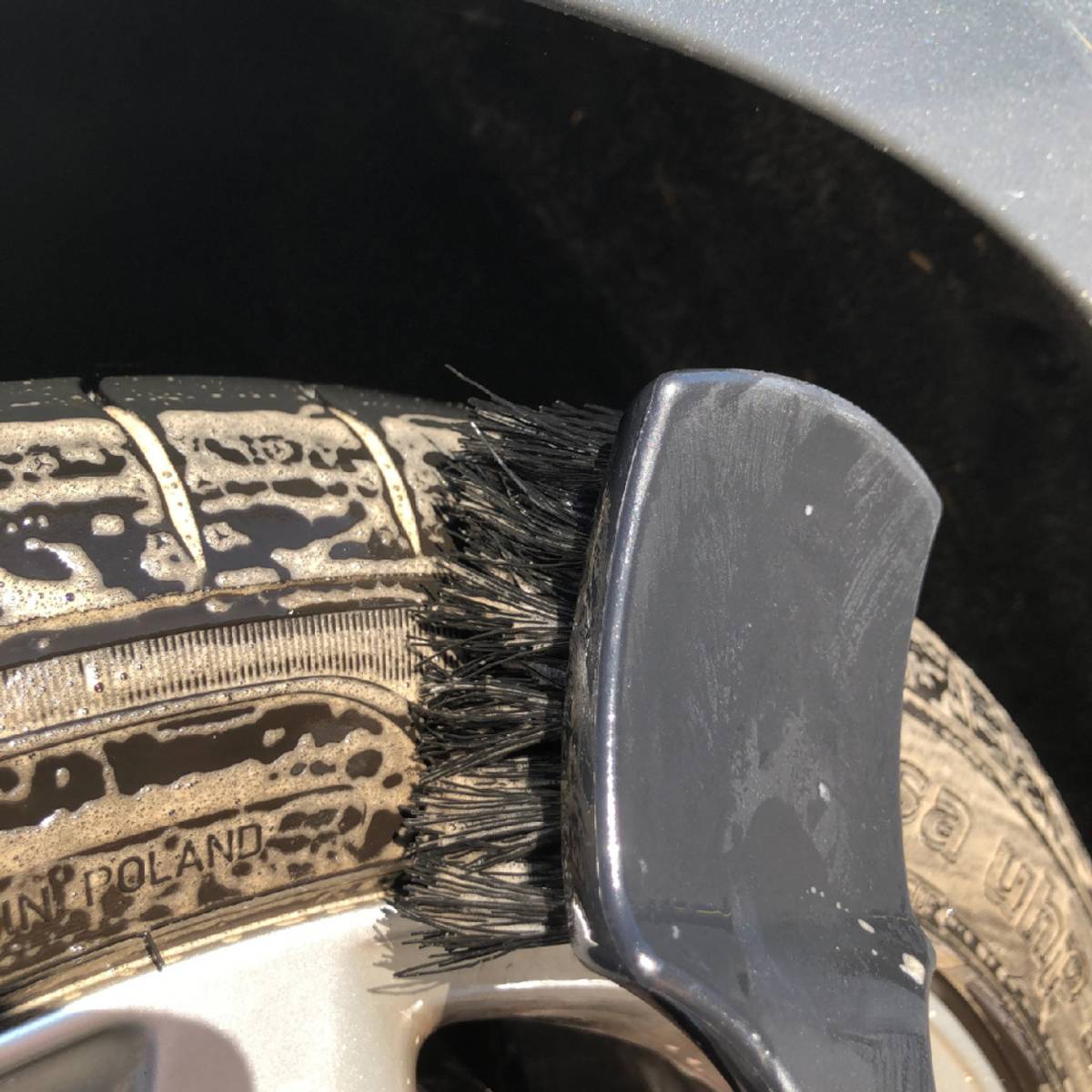 Autochem dekkbørste